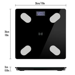 ميزان الجسم الذكي (Smart Scale) عالي الدقة – متابعة الوزن والبيانات الصحية عبر الهاتف (يتحمل حتى 180 كغ) 3