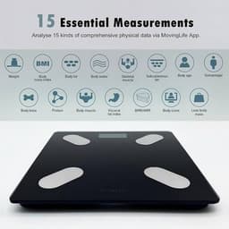 ميزان الجسم الذكي (Smart Scale) عالي الدقة – متابعة الوزن والبيانات الصحية عبر الهاتف (يتحمل حتى 180 كغ) 2
