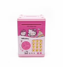 خزنة hello kitty الإلكترونية الذكية – حصالة تفاعلية برمز سري لتعليم الأطفال التوفير بكل سعادة 1